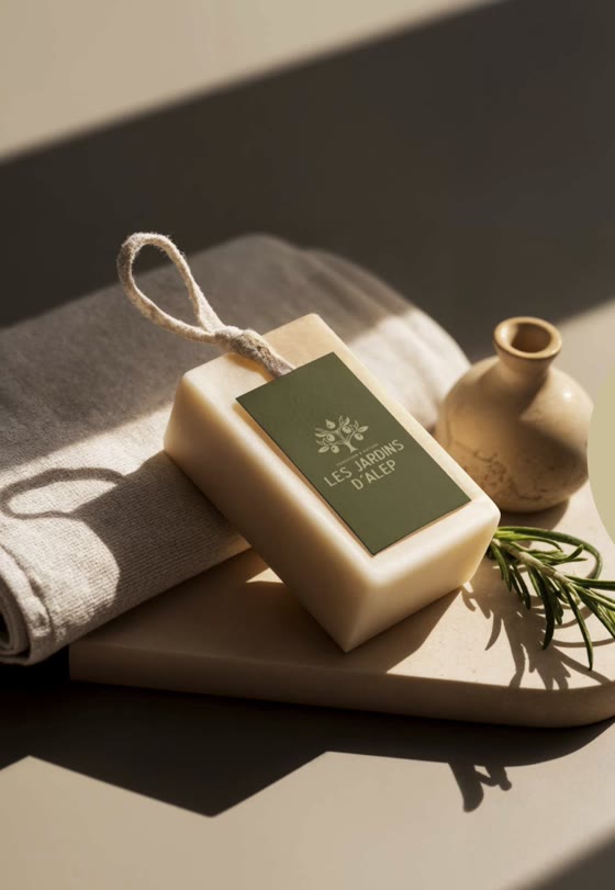 Les Jardins d’Alep: Product scene